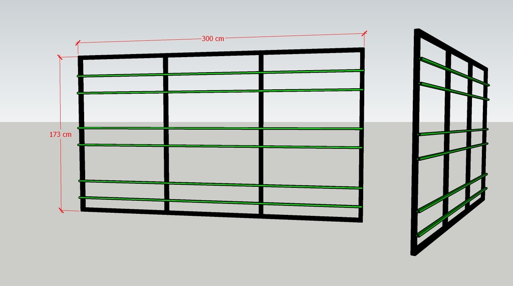 Soporte para VW 3 x 3 de 46"